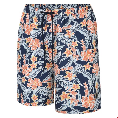 Espionage Floral Print Swim Short